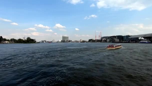 View Port Amsterdam — Stock video