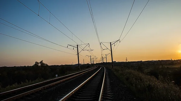 Russische Eisenbahn — Stockfoto