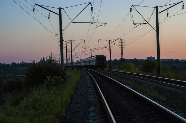 Russian railways — Stock Photo, Image