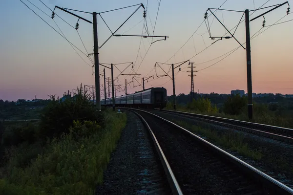 러시아 철도 스톡 사진