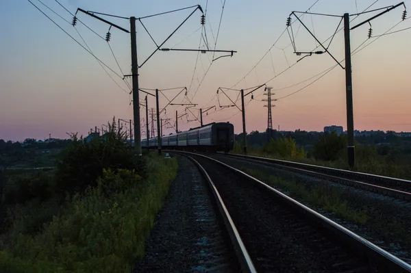 Ferrovie russe Fotografia Stock