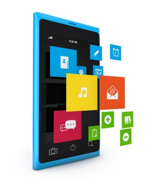 3d metro tarzı ile Smartphone