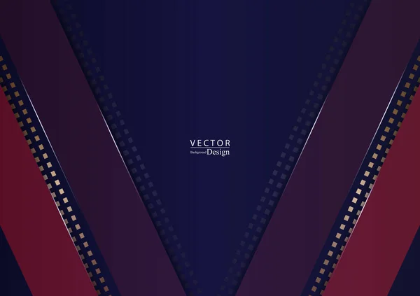 Geometric Paper Cut Luxury Background Design Template Place Text Message — стоковый вектор