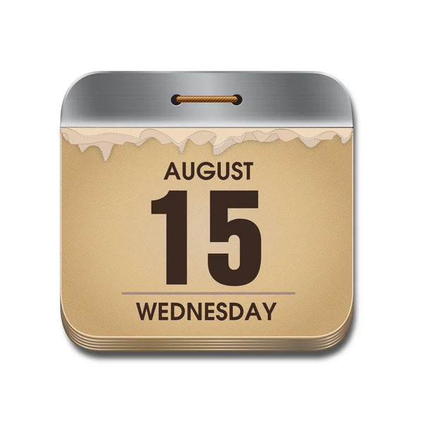 Retro takvim simgesini