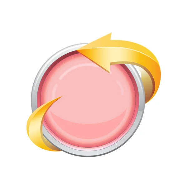 ok simgesi olan boş düğme