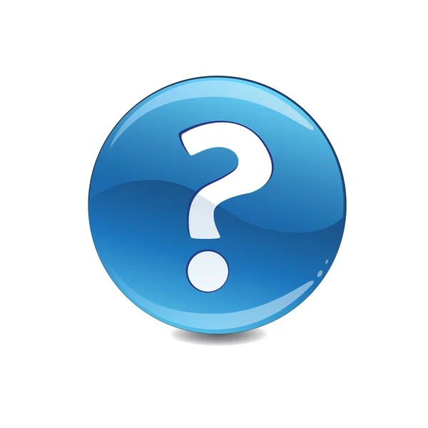 Mavi soru düğmesi