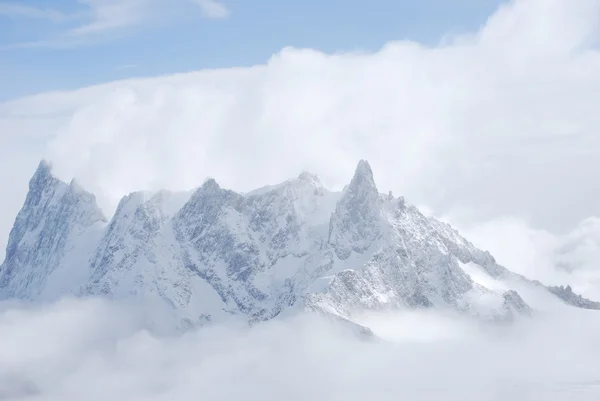 Alpes no inverno — Fotografia de Stock