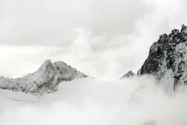 Alpes em casaco de inverno — Fotografia de Stock