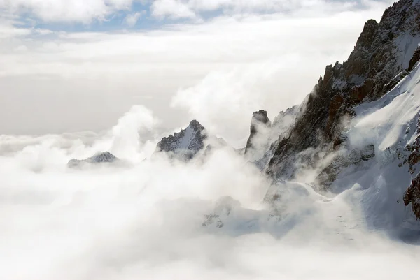 Alpes em casaco de inverno — Fotografia de Stock