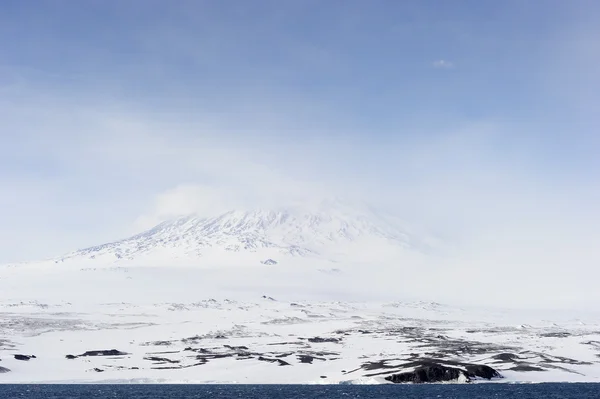 Iceberg, Iceshelfs e montanhas na Antártida — Fotografia de Stock