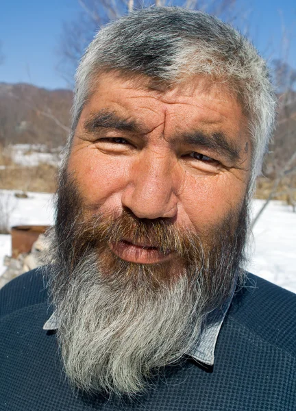 Old Mongoloid Man