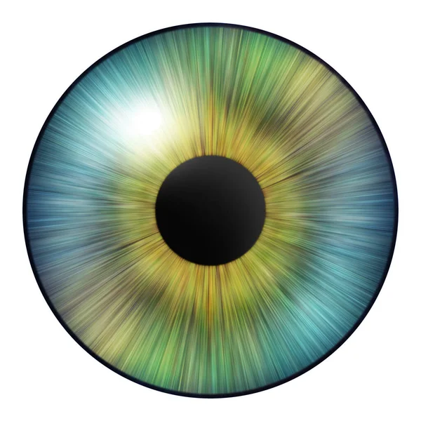 Nsan Gözü Göz Kamaştırıcı Göz Çizimi Yaratıcı Dijital Grafik Tasarımı — Stok fotoğraf