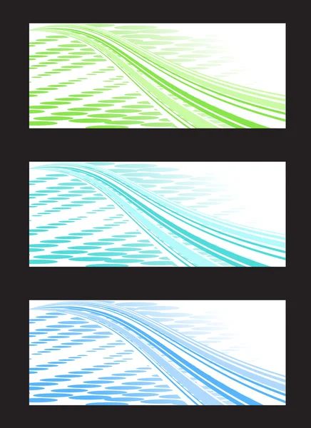 Üç renk kombinasyonu arka plan afiş — Stok Vektör