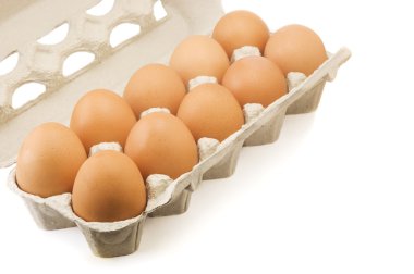 izole karton yumurta