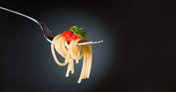 Pasta de espaguetis — Foto de Stock