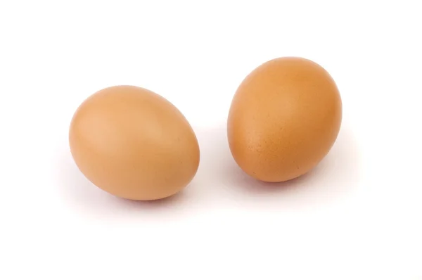 Eggs isolated — Stock Photo, Image