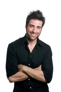 Latin erkek gülümseyen