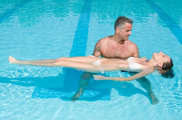 Relajación en el agua — Foto de Stock