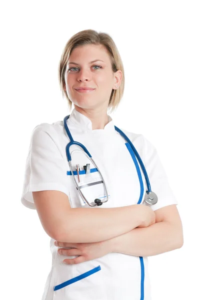 Smiling female nurse — Stock Photo, Image