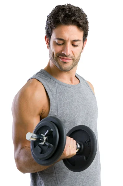 Lifting weights — Stock Photo, Image