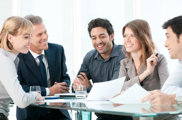 Werken in team — Stockfoto