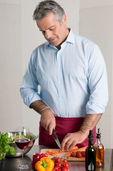 Home meal preparing — Stock Photo, Image
