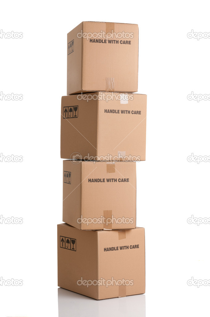 Cardboard boxes