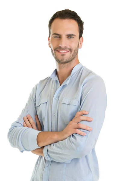 Happy Young Man Smiling — Stock Photo, Image
