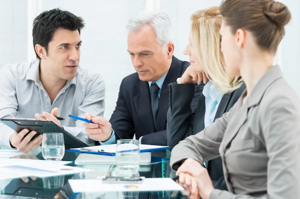 Negocios en reunión — Foto de Stock