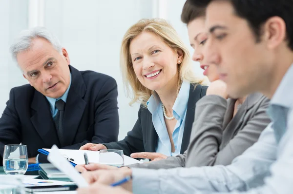 Negocios en reunión — Foto de Stock