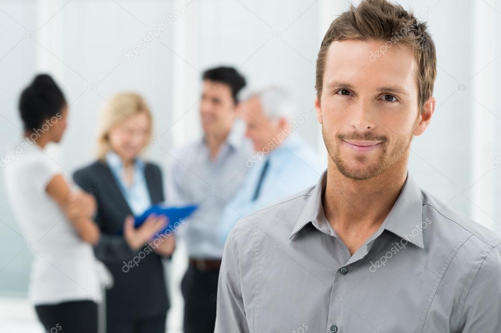 Portrait Of Young Businessman