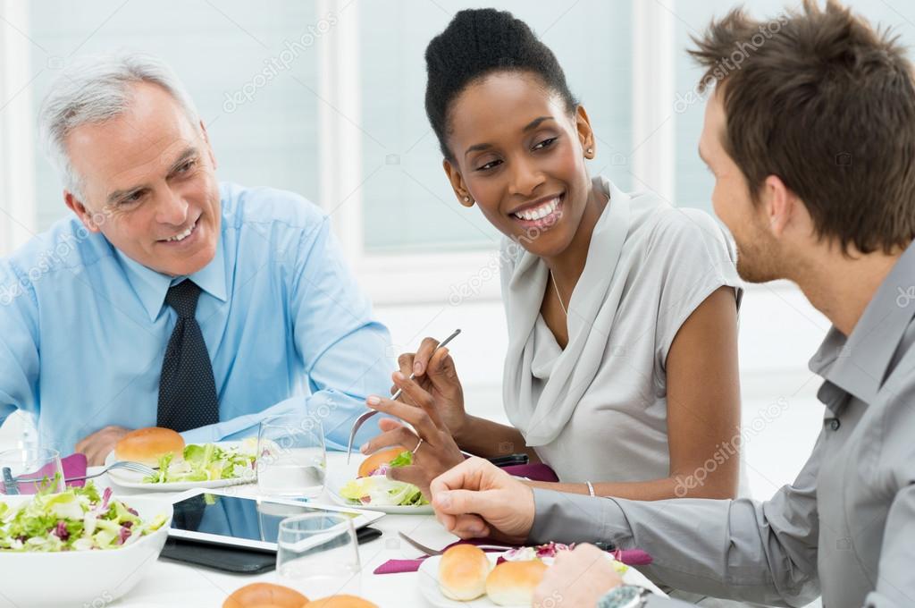 Business Lunch — Stock Photo © Ridofranz 24462119