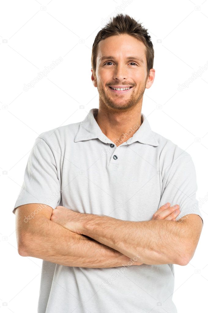 Portrait Of Happy YoungMan Stock Photo © ridofranz #25144791 Portrait Of Happy YoungMan Stock Photo © ridofranz #25144791