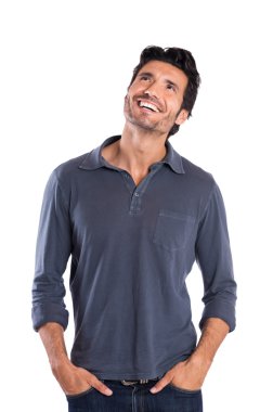 mutlu bir adam düşünüyorum