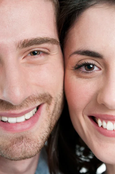 Happy smiling couple — Stock Photo, Image