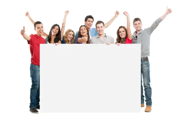 Beyaz tahta ile mutlu insanlar