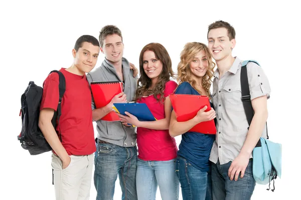 Smiling students Stock Photo