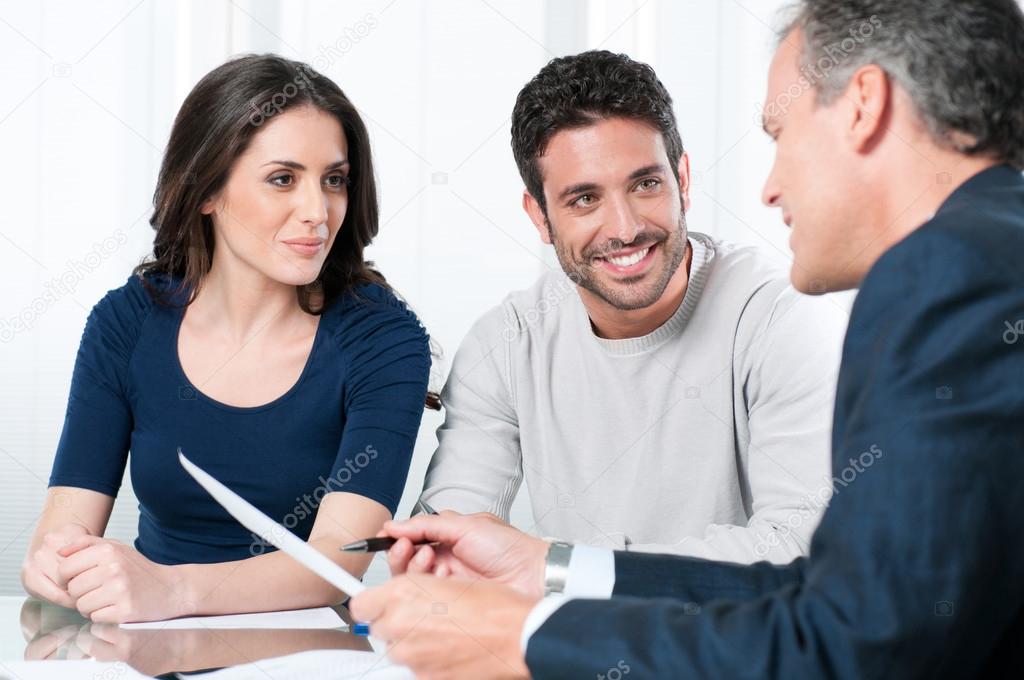 consultazione di pianificazione finanziaria — Foto Stock © ridofranz