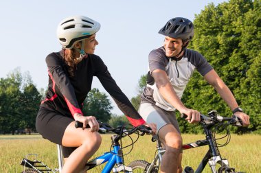Sportif çift mountan Bisiklet