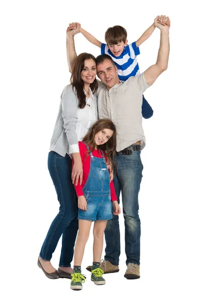 Famiglia felice — Foto Stock