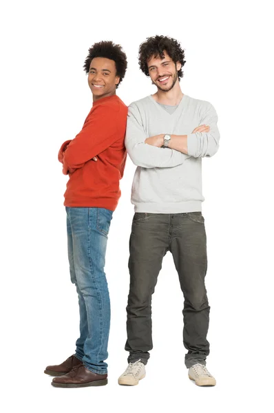 Two Friends Smiling Together — Stock Photo, Image