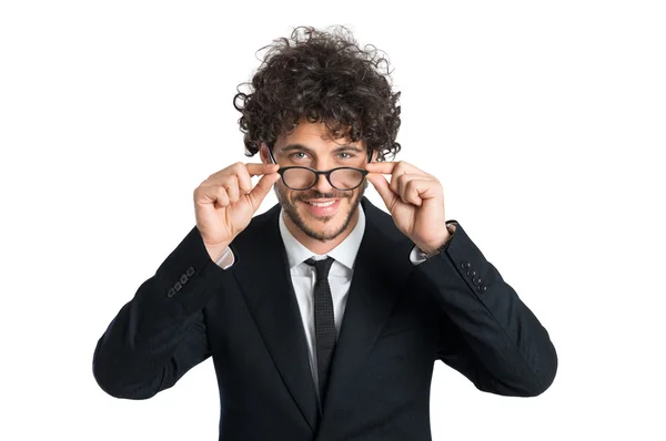 Business man Wearing Eyeglasses — Stock Photo, Image