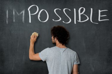 genç adam imkansız silme