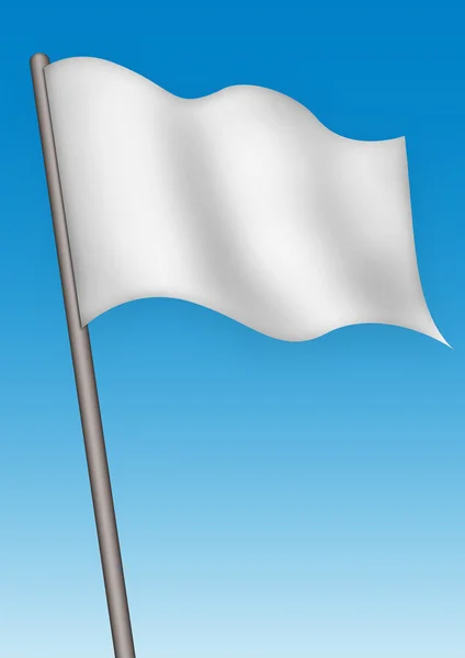 Bianco-Flagge — Stockfoto