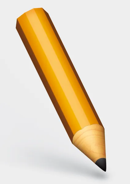 노란 연필 — 스톡 사진