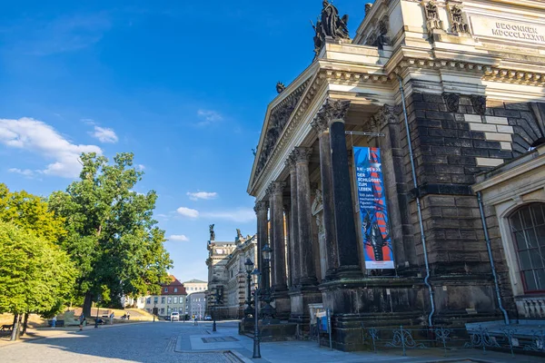 Dresde Alemania Junio 2022 Galería Arte Lipsiusbau Espacio Exposición Para —  Fotos de Stock