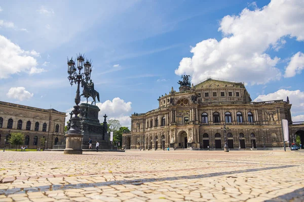 Dresden Germany June 2022 Semper Opera Semperoper Opera House Saxon — 图库照片