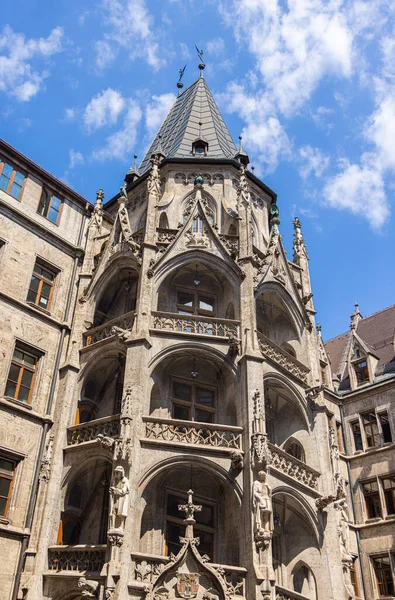 Munich Germany July 2022 Prunkhof Magnificent Courtyard New Town Hall — Stock fotografie