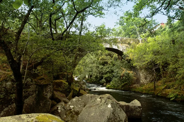 Río Umia y Puente de Segade —  Fotos de Stock