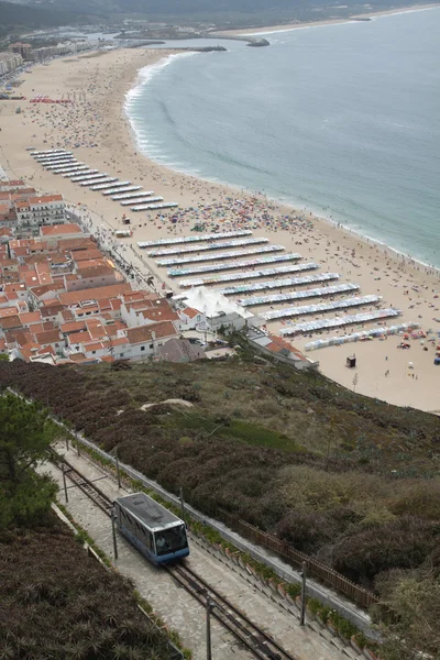 Nazare Beach, Portugal — Stock Photo, Image